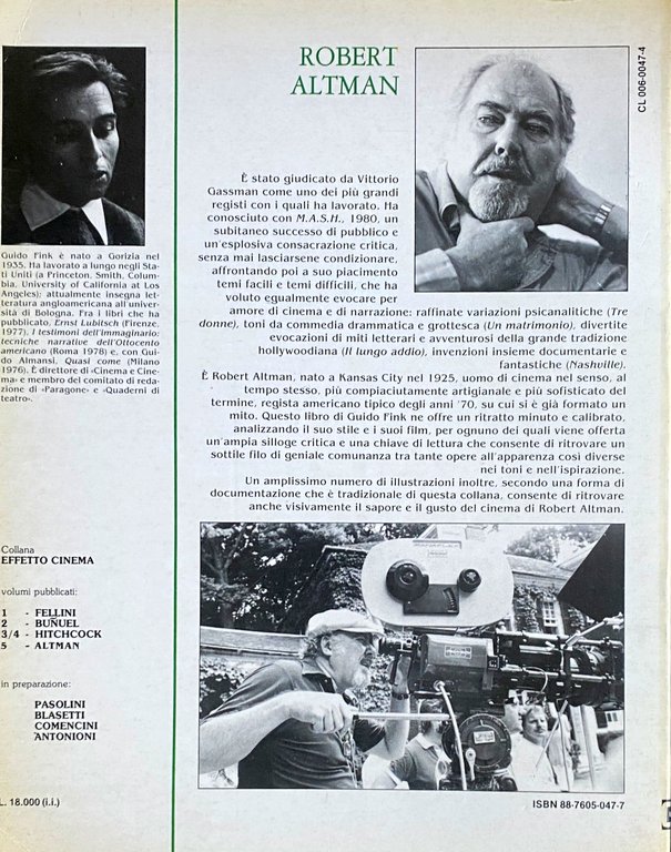 I FILM DI ROBERT ALTMAN