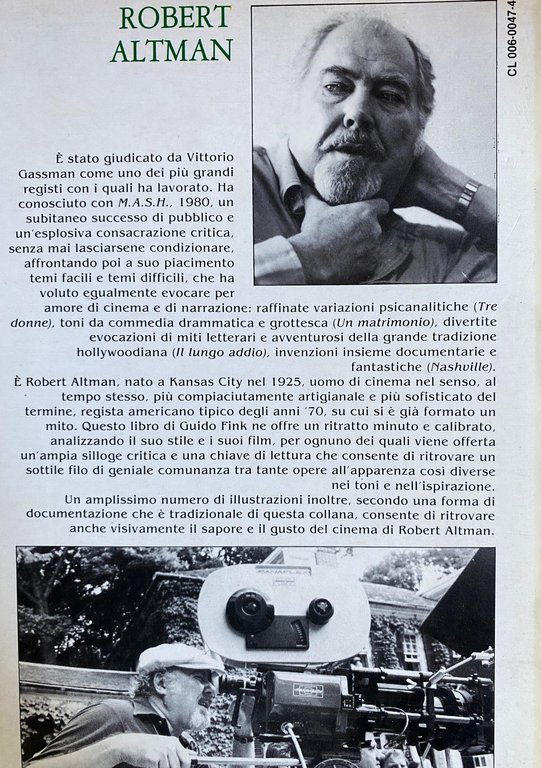 I FILM DI ROBERT ALTMAN
