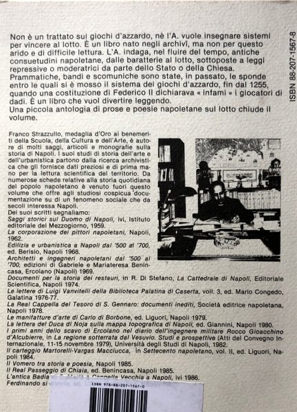 I GIOCHI D'AZZARDO E IL LOTTO A NAPOLI. DIVAGAZIONI STORICHE