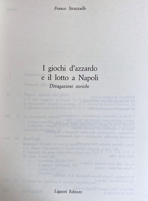 I GIOCHI D'AZZARDO E IL LOTTO A NAPOLI. DIVAGAZIONI STORICHE | Immagine Gallery 5