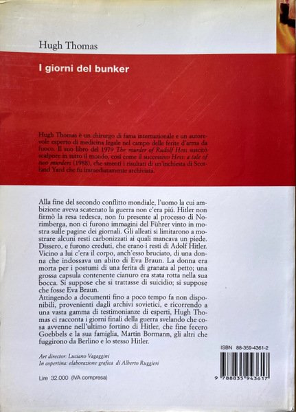 I GIORNI DEL BUNKER. LA VERA STORIA DELLA FINE DI …