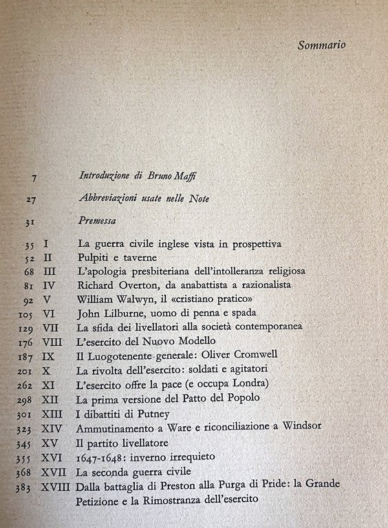 I LIVELLATORI E LA RIVOLUZIONE INGLESE. VOLUMI 1-2