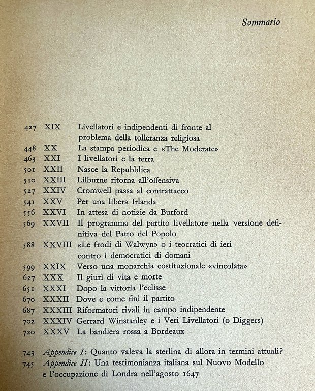 I LIVELLATORI E LA RIVOLUZIONE INGLESE. VOLUMI 1-2