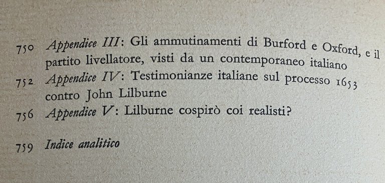 I LIVELLATORI E LA RIVOLUZIONE INGLESE. VOLUMI 1-2