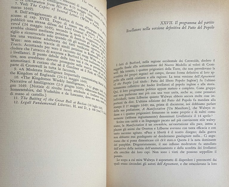 I LIVELLATORI E LA RIVOLUZIONE INGLESE. VOLUMI 1-2