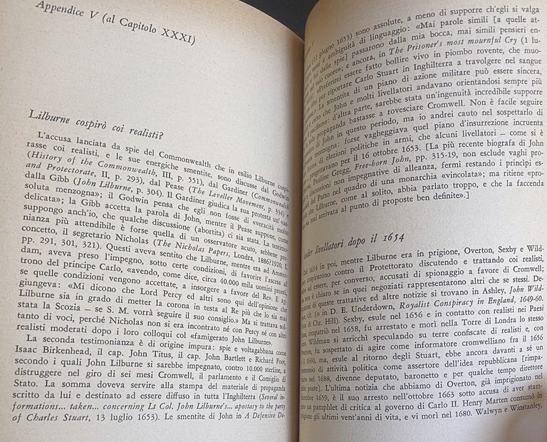 I LIVELLATORI E LA RIVOLUZIONE INGLESE. VOLUMI 1-2