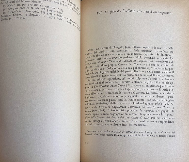 I LIVELLATORI E LA RIVOLUZIONE INGLESE. VOLUMI 1-2