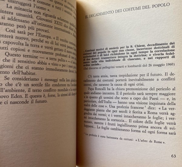 I MESSAGGI PROFETICI DEL PAPA BUONO. IL FUTURO LETTO ATTRAVERSO …