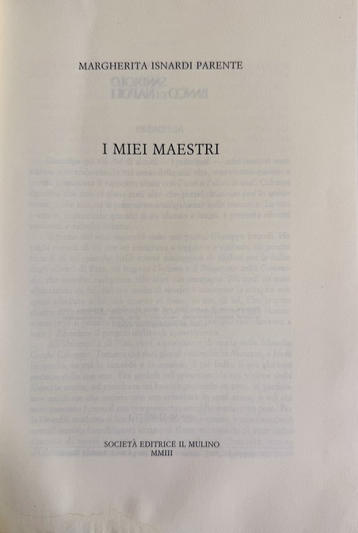 I MIEI MAESTRI | Immagine Gallery 8