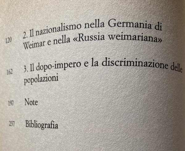 I NAZIONALISMI NELL'EUROPA CONTEMPORANEA