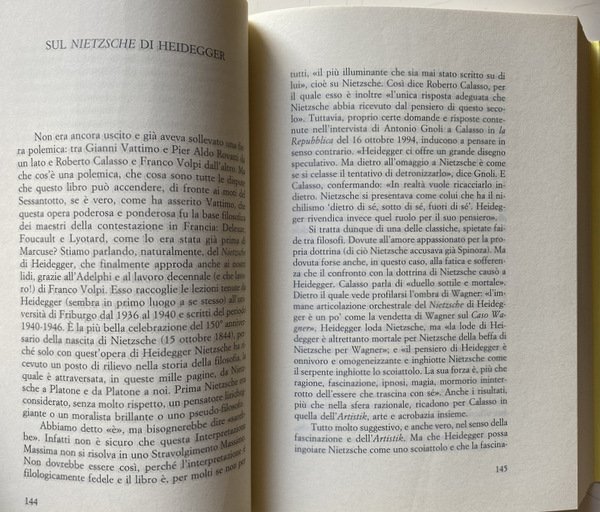 I PAZZI DI DIO. CROCE, HEIDEGGER, SCHOPENHAUER, NIETZSCHE E ALTRI. …