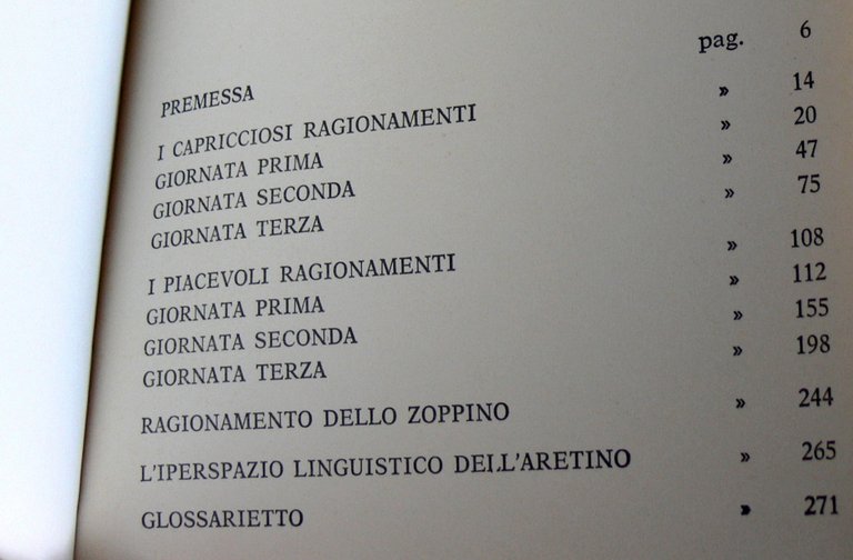 I RAGIONAMENTI. Un bestseller avanti lettera del realismo moderno. (In …