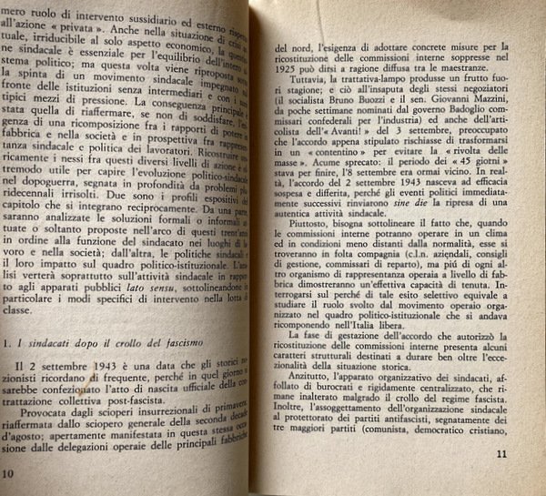 I SINDACATI IN ITALIA DAL '45 AD OGGI. STORIA DI …