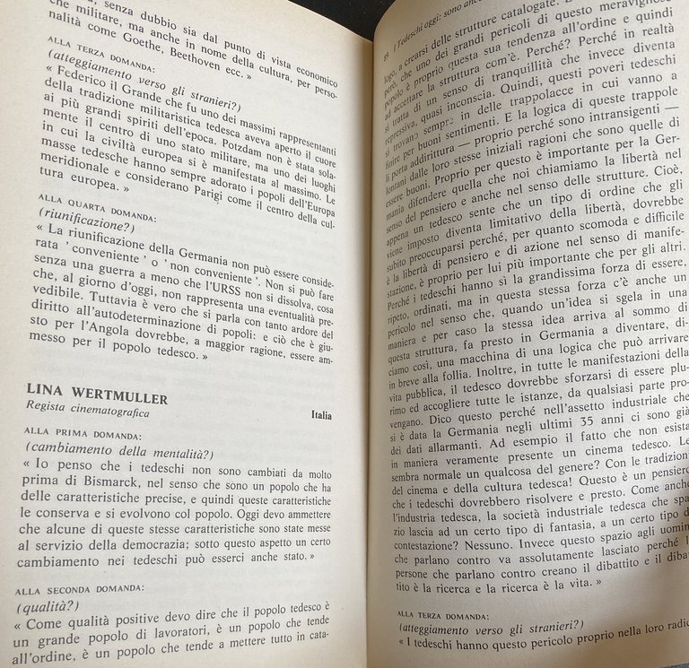I TEDESCHI: OGGI COME IERI? I TEDESCHI OCCIDENTALI NEL GIUDIZIO …