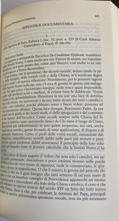 I TEMPI DELLA RERUM NOVARUM