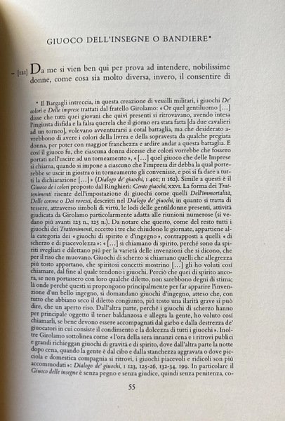 I TRATTENIMENTI. A CURA DI LAURA RICCÒ