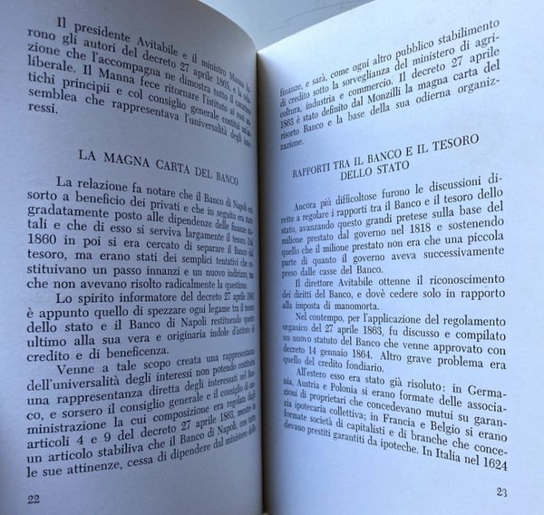 IL BANCO DI NAPOLI E LE SUE ORIGINI