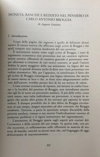 IL BANCO ED IL MONTE DE' PEGNI; DEL LUSSO