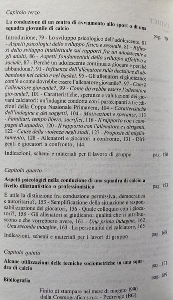 IL CALCIO COME GIOCO E COME SPETTACOLO. ASPETTI PSICOLOGICI