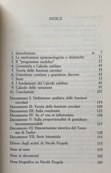 IL CALCOLO SUBLIME DI EULERO E LAGRANGE ESPOSTO COL METODO …