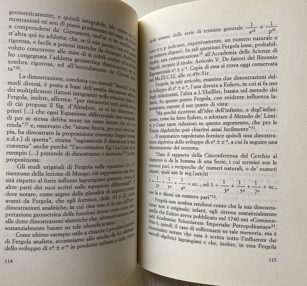 IL CALCOLO SUBLIME DI EULERO E LAGRANGE ESPOSTO COL METODO …