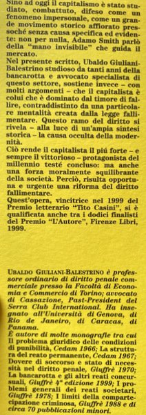 IL CAPITALISTA, QUESTO SCONOSCIUTO