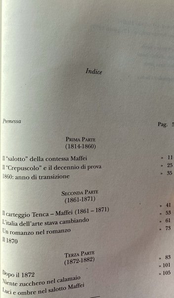 IL CARTEGGIO TENCA-MAFFEI. STORIA, LETTERATURA E ARTE NELL'ITALIA DEL RISORGIMENTO. …