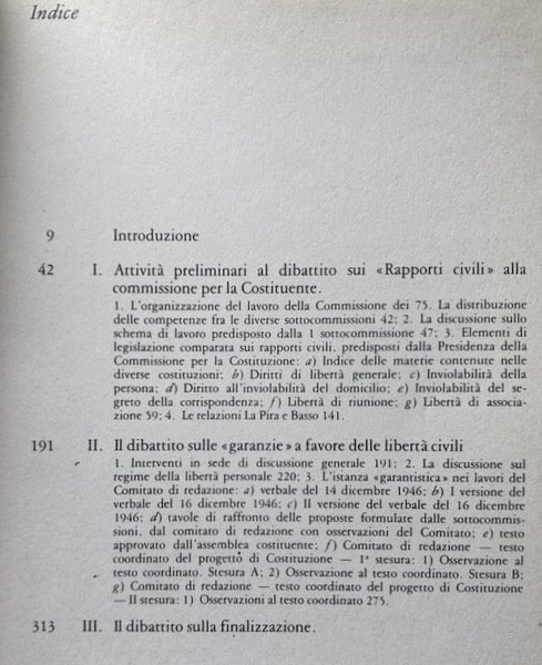 IL CATALOGO DELLE LIBERTÀ CIVILI NEL DIBATTITO IN ASSEMBLEA COSTITUENTE …