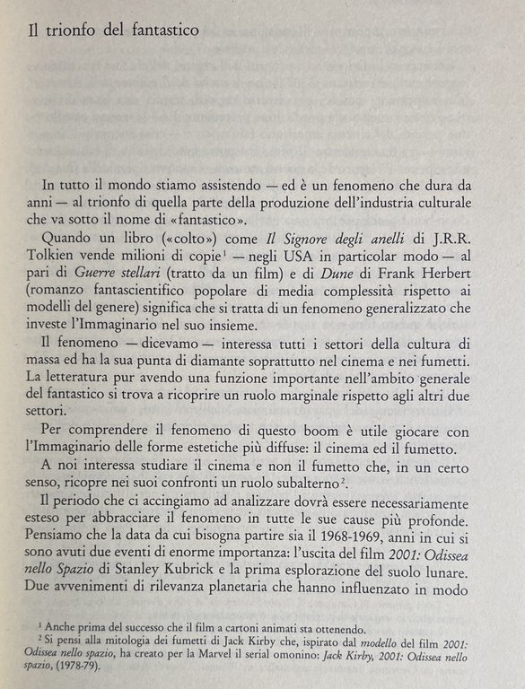 IL CINEMA DELLA PAURA. ORRORE E FANTASCIENZA NEL CINEMA AMERICANO …