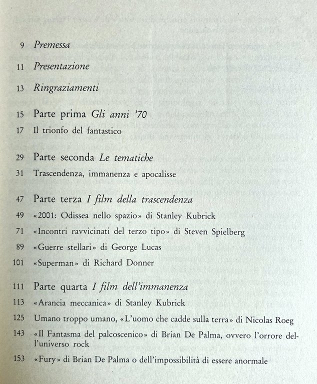 IL CINEMA DELLA PAURA. ORRORE E FANTASCIENZA NEL CINEMA AMERICANO …