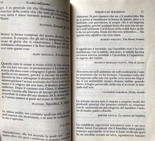 IL CODICE DELL'ANIMA. CARATTERE, VOCAZIONE, DESTINO