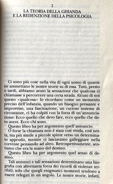 IL CODICE DELL'ANIMA. CARATTERE, VOCAZIONE, DESTINO