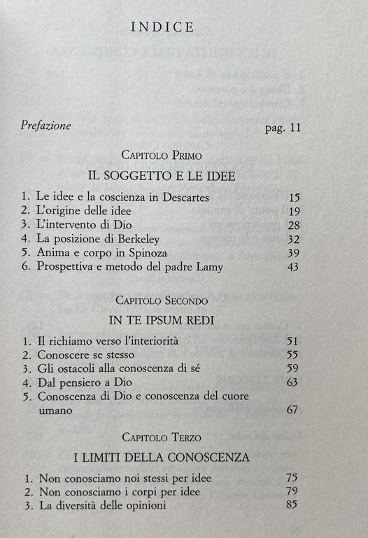 IL COGITO OFFUSCATO. IL CARTESIANESIMO PROBLEMATICO DI FRANÇOIS LAMY