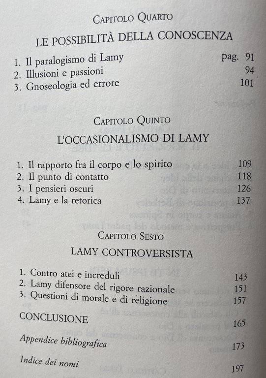 IL COGITO OFFUSCATO. IL CARTESIANESIMO PROBLEMATICO DI FRANÇOIS LAMY