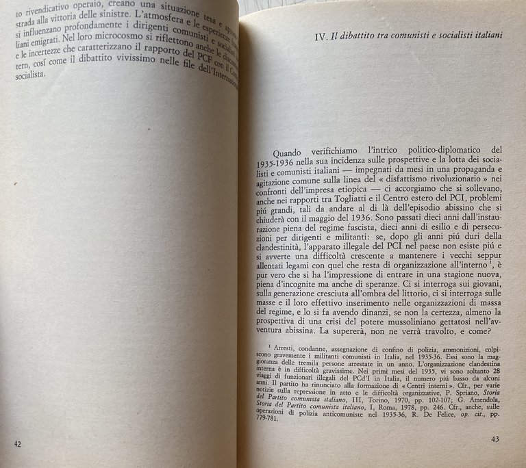 IL COMPAGNO ERCOLI: TOGLIATTI SEGRETARIO DELL'INTERNAZIONALE