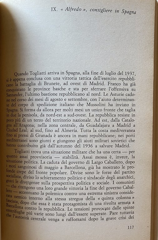 IL COMPAGNO ERCOLI: TOGLIATTI SEGRETARIO DELL'INTERNAZIONALE