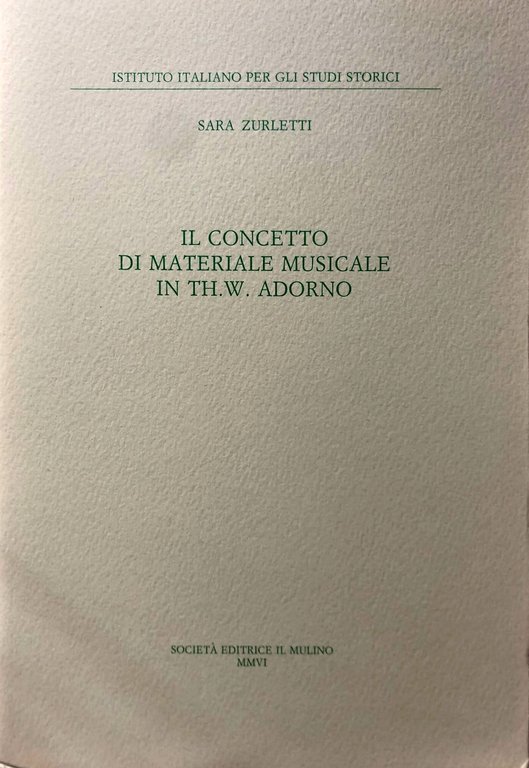 IL CONCETTO DI MATERIALE MUSICALE IN TH.W. ADORNO | Immagine Gallery 3