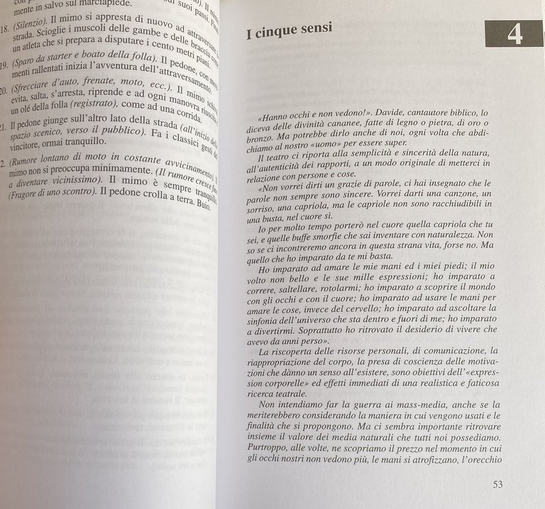 IL CORPO RACCONTA.