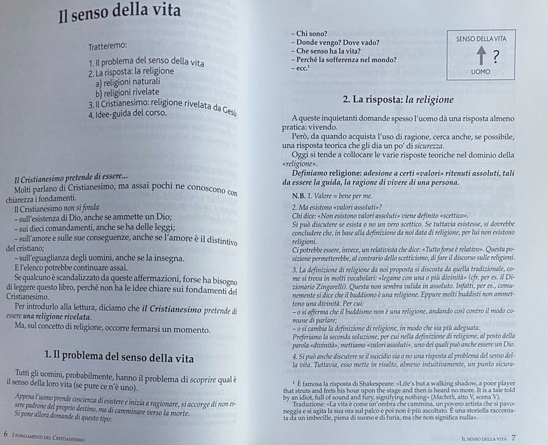IL CRISTIANESIMO: ACCETTABILE? I FONDAMENTI DEL CRISTIANESIMO