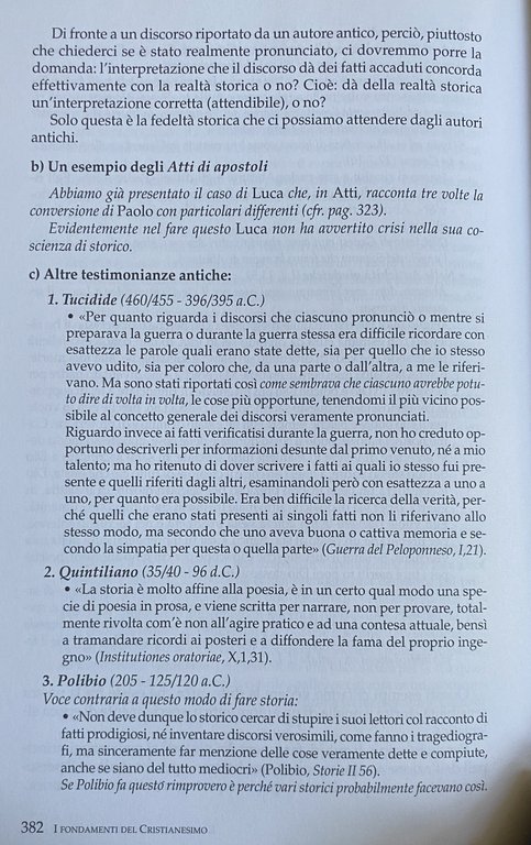 IL CRISTIANESIMO: ACCETTABILE? I FONDAMENTI DEL CRISTIANESIMO