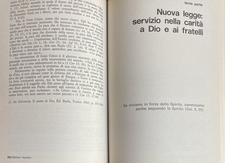 IL CRISTIANO E L'IMPEGNO MORALE