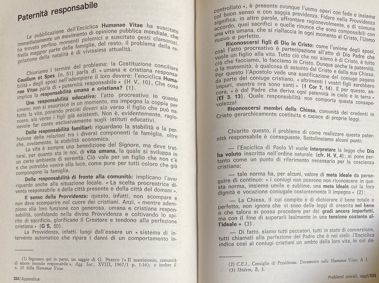 IL CRISTIANO E L'IMPEGNO MORALE