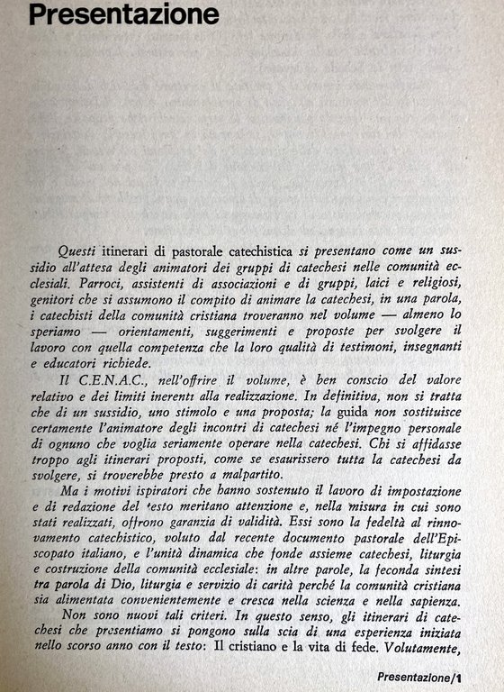 IL CRISTIANO E L'IMPEGNO MORALE