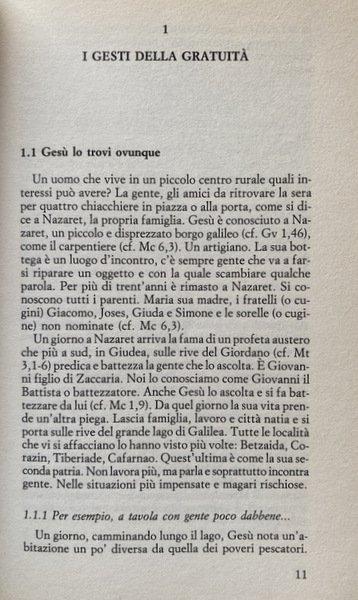 IL CRISTO DEGLI AMICI. LA GRATUITÀ ASSOLUTA DI GESÙ