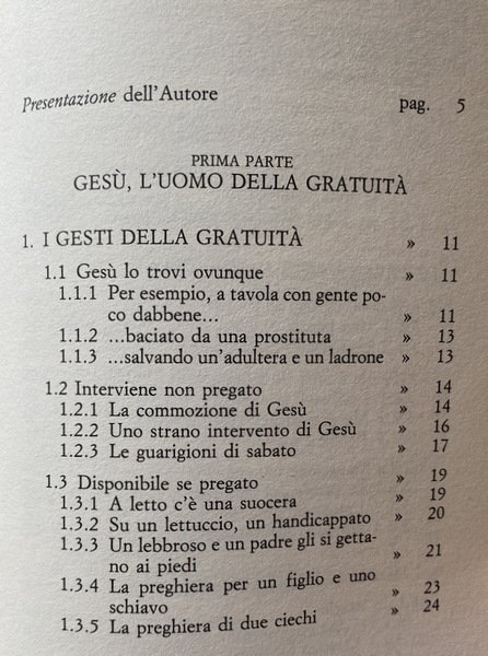 IL CRISTO DEGLI AMICI. LA GRATUITÀ ASSOLUTA DI GESÙ