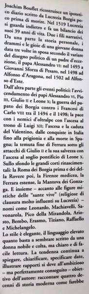 IL DIARIO SEGRETO DI LUCREZIA BORGIA