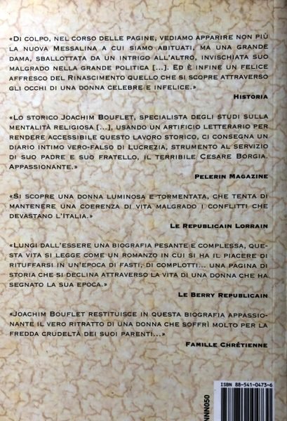 IL DIARIO SEGRETO DI LUCREZIA BORGIA