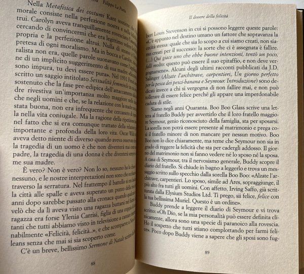 IL DOVERE DELLA FELICITÀ. A CURA DI ALESSANDRO CARRERA, FILIPPO …