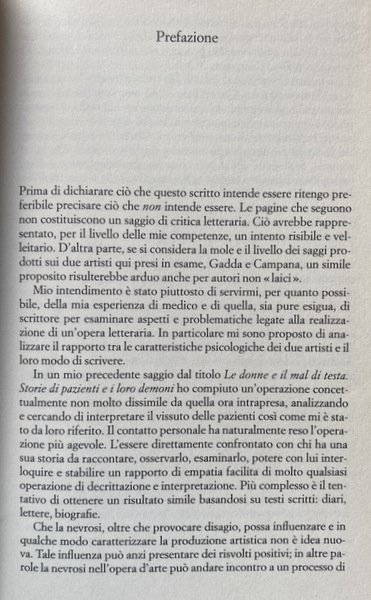 IL GENIO TRA NEVROSI E FOLLIA. CARLO EMILIO GADDA, DINO …