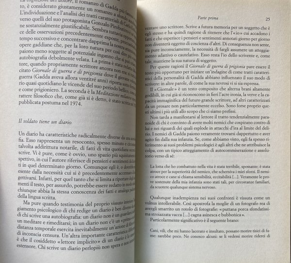 IL GENIO TRA NEVROSI E FOLLIA. CARLO EMILIO GADDA, DINO …